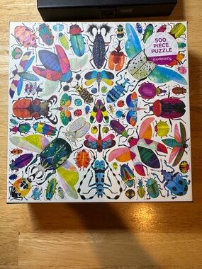 Mudpuppy Kaleido-Beetles 500 piece jigsaw puzzle